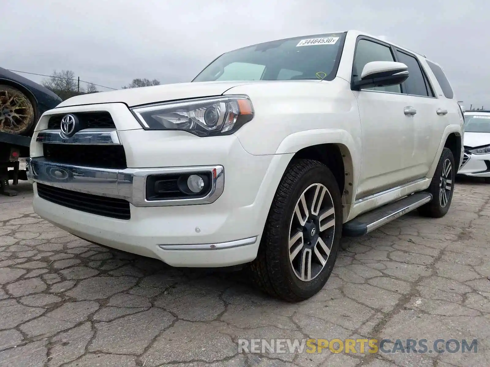 2 Фотография поврежденного автомобиля JTEBU5JR7K5634026 TOYOTA 4RUNNER 2019