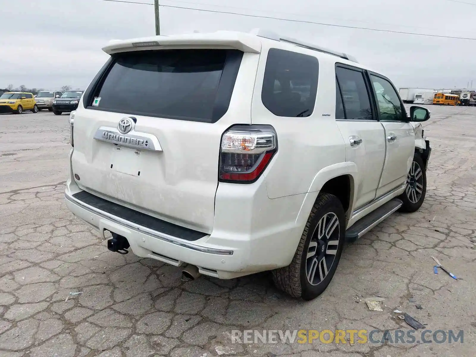 4 Фотография поврежденного автомобиля JTEBU5JR7K5634026 TOYOTA 4RUNNER 2019