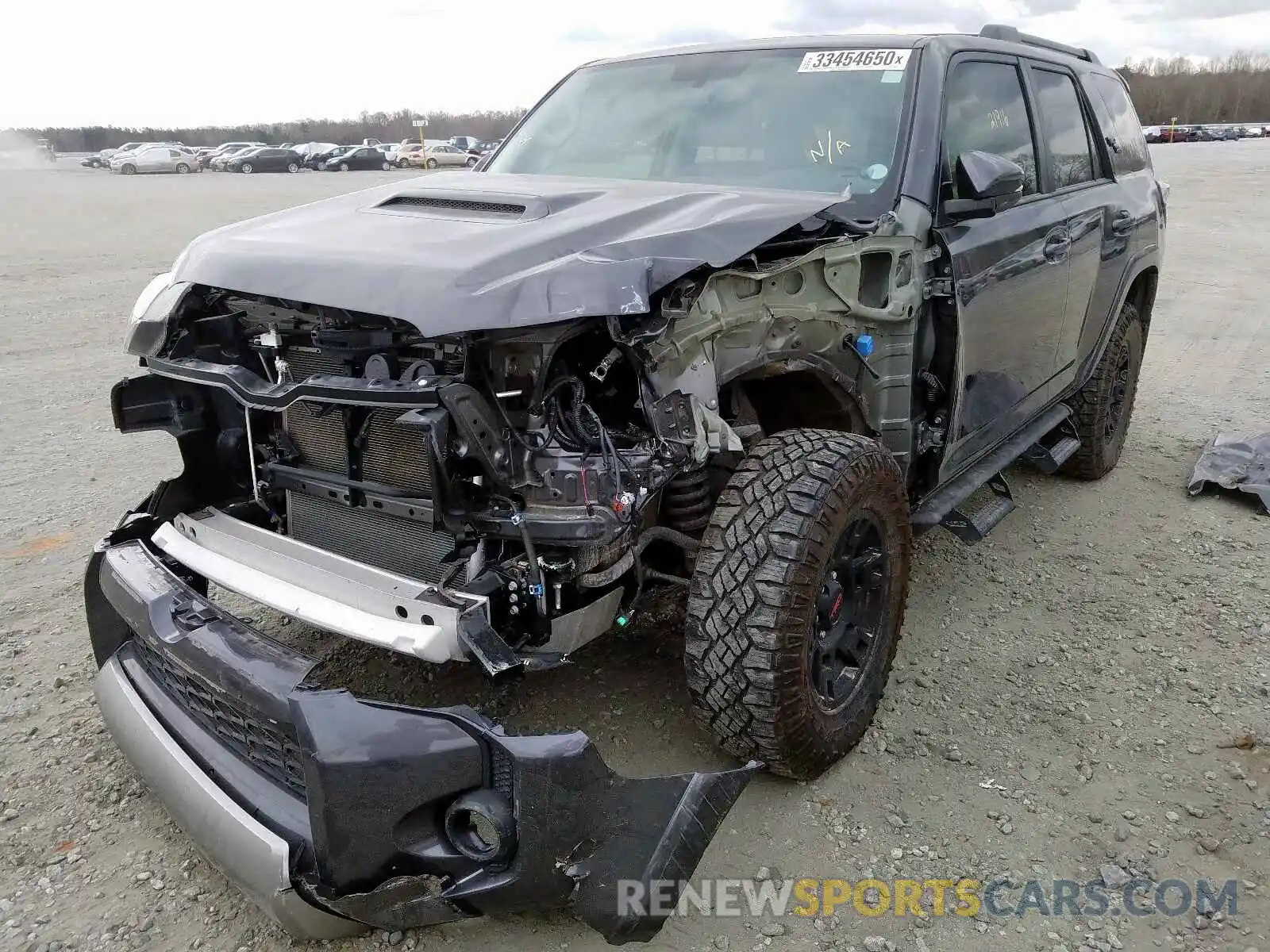 2 Photograph of a damaged car JTEBU5JR7K5634897 TOYOTA 4RUNNER 2019