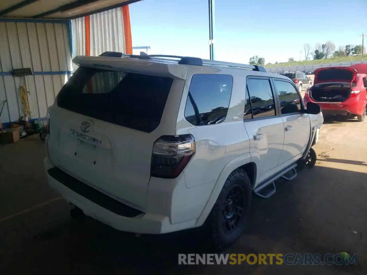 4 Photograph of a damaged car JTEBU5JR7K5636925 TOYOTA 4RUNNER 2019