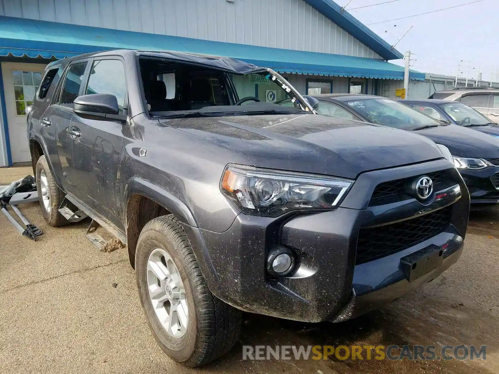 1 Photograph of a damaged car JTEBU5JR7K5637623 TOYOTA 4RUNNER 2019