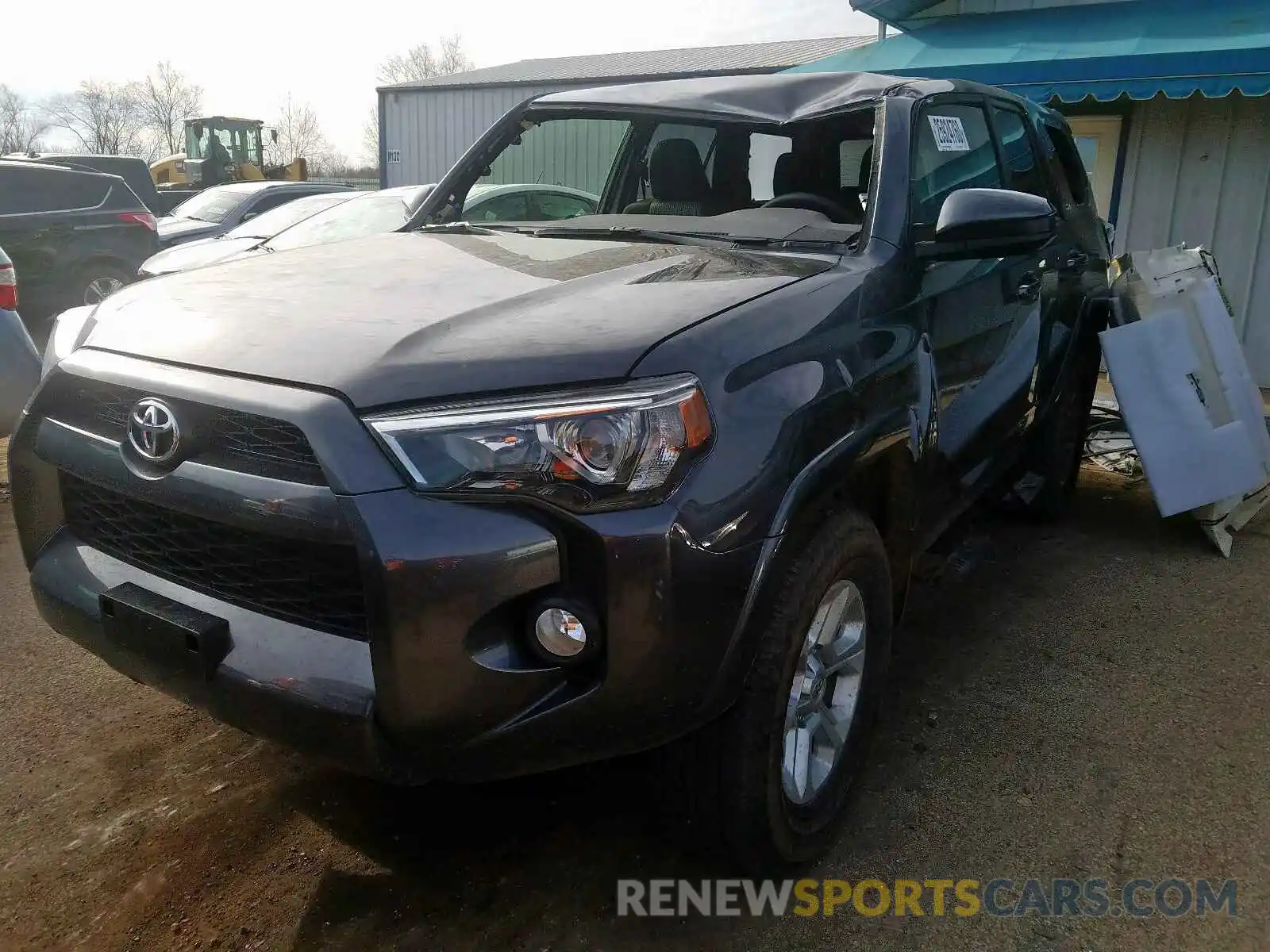 2 Photograph of a damaged car JTEBU5JR7K5637623 TOYOTA 4RUNNER 2019