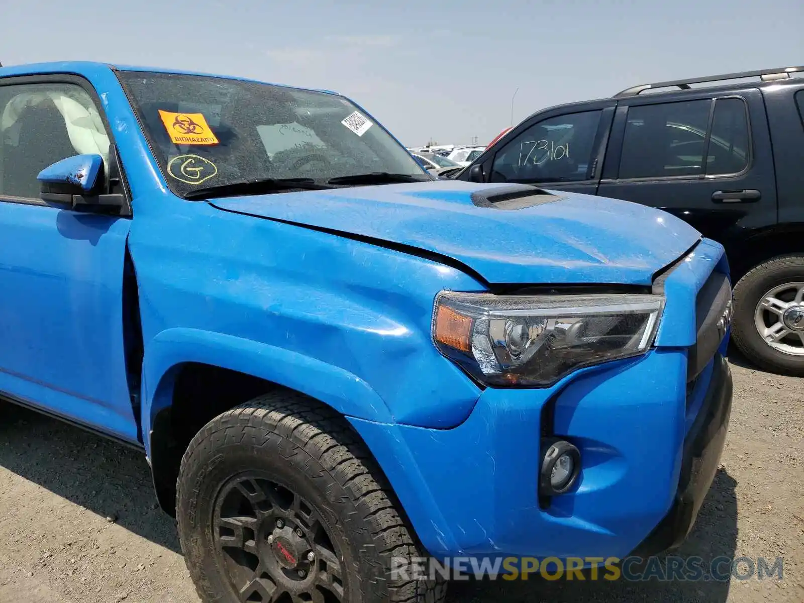 9 Фотография поврежденного автомобиля JTEBU5JR7K5637878 TOYOTA 4RUNNER 2019