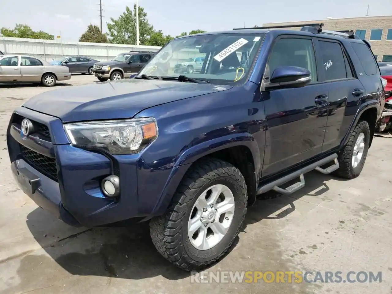 2 Photograph of a damaged car JTEBU5JR7K5638013 TOYOTA 4RUNNER 2019