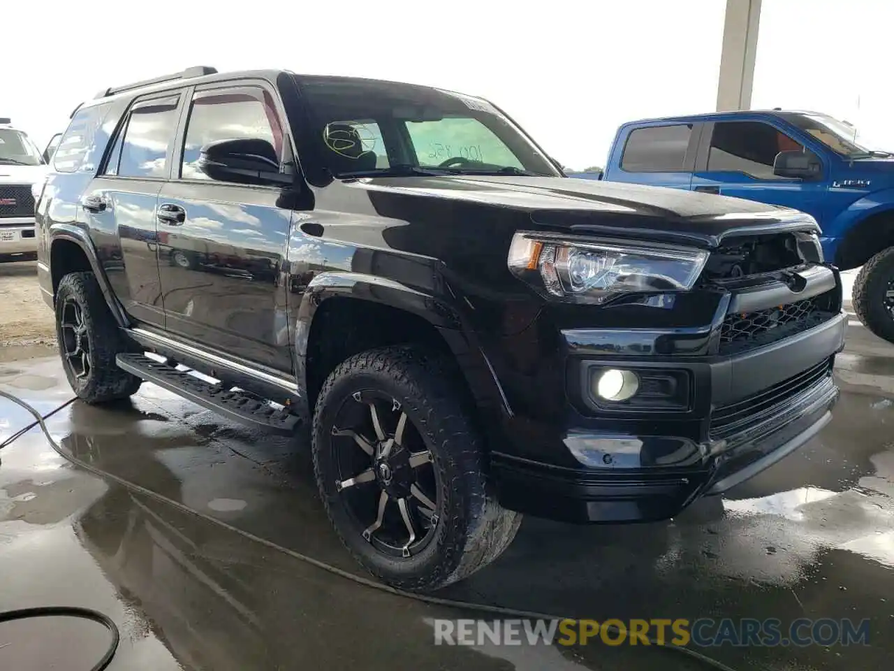 1 Photograph of a damaged car JTEBU5JR7K5641672 TOYOTA 4RUNNER 2019