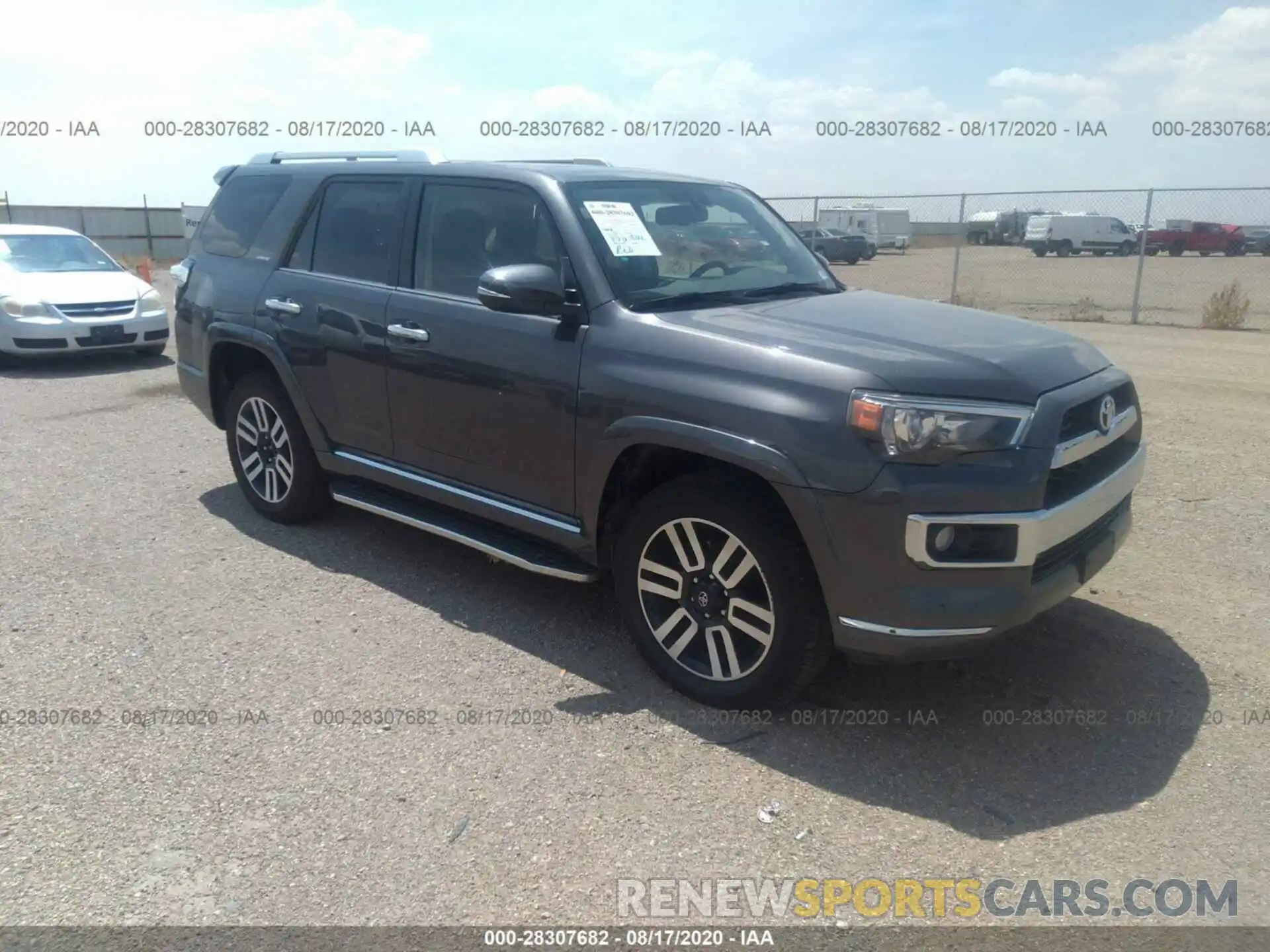 1 Photograph of a damaged car JTEBU5JR7K5643129 TOYOTA 4RUNNER 2019