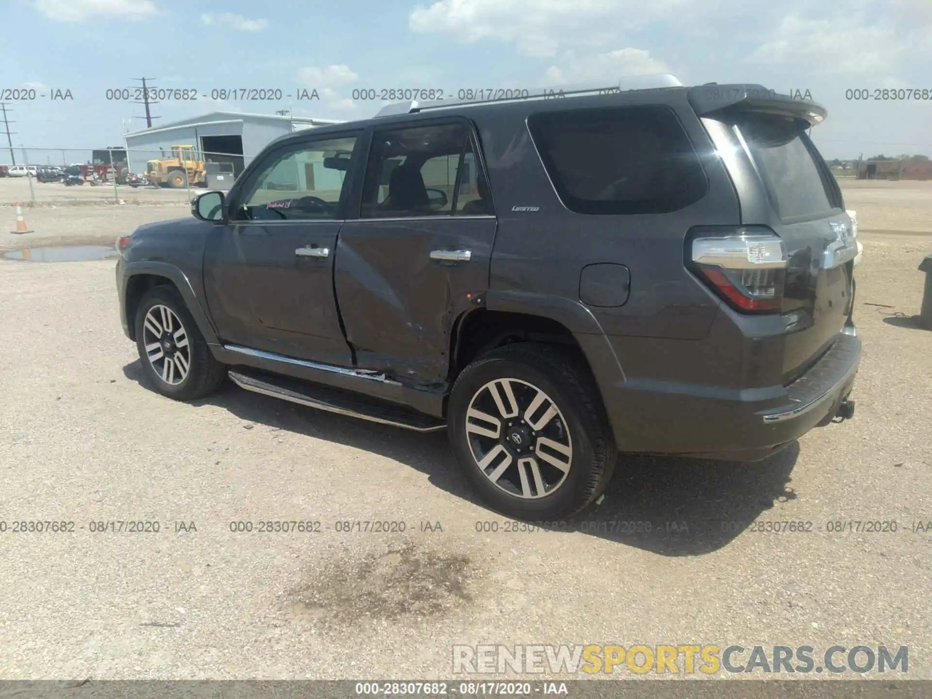 3 Фотография поврежденного автомобиля JTEBU5JR7K5643129 TOYOTA 4RUNNER 2019