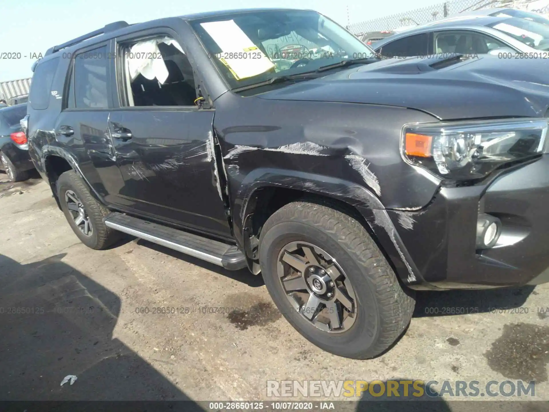 6 Фотография поврежденного автомобиля JTEBU5JR7K5643308 TOYOTA 4RUNNER 2019