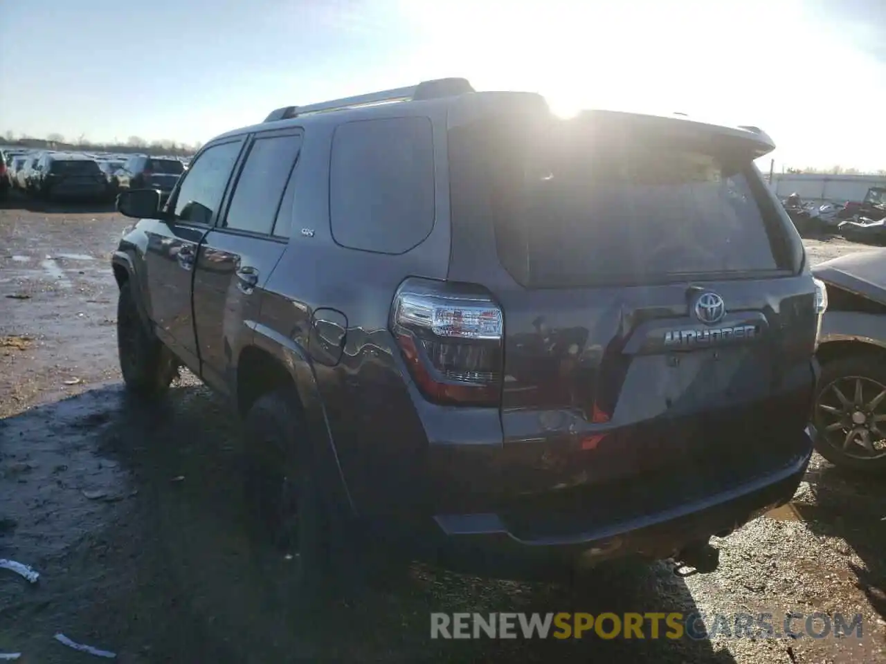 3 Photograph of a damaged car JTEBU5JR7K5645270 TOYOTA 4RUNNER 2019