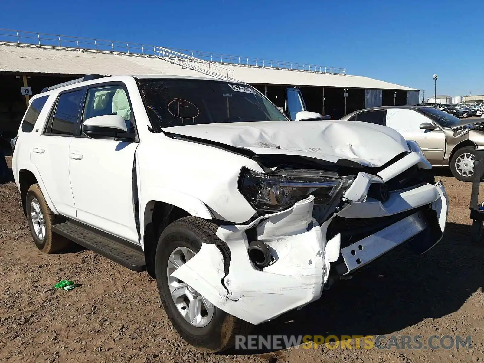 1 Photograph of a damaged car JTEBU5JR7K5645768 TOYOTA 4RUNNER 2019