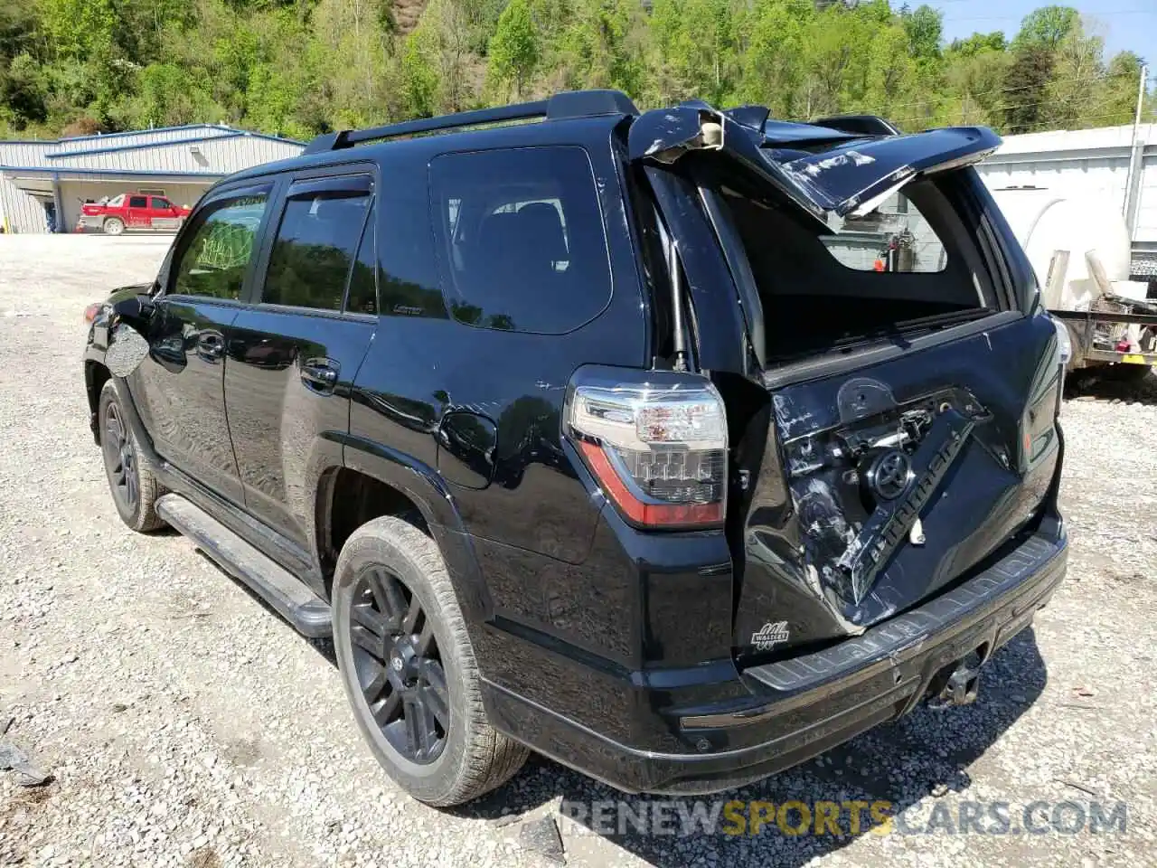 3 Photograph of a damaged car JTEBU5JR7K5646600 TOYOTA 4RUNNER 2019