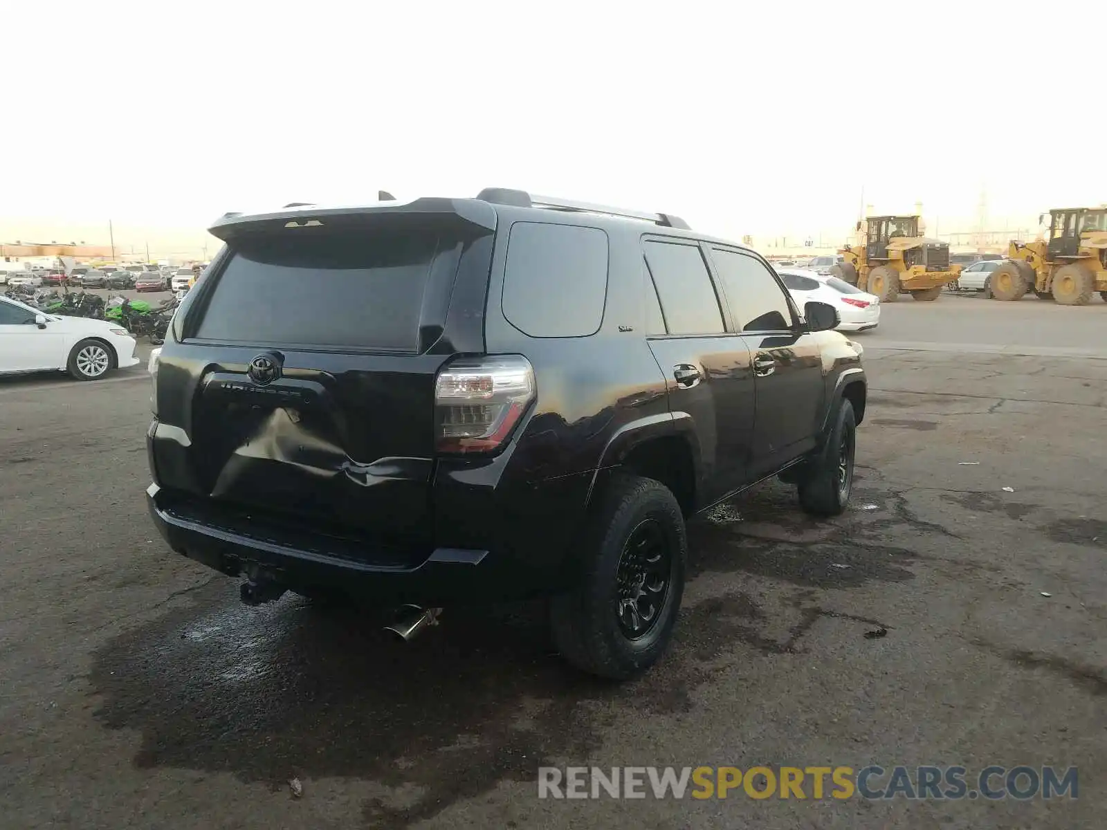 4 Фотография поврежденного автомобиля JTEBU5JR7K5649366 TOYOTA 4RUNNER 2019