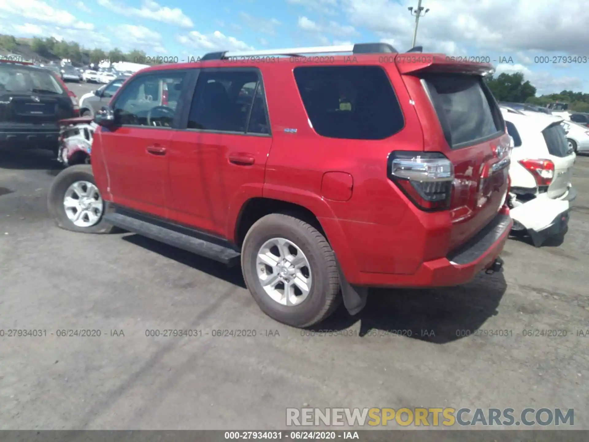 3 Photograph of a damaged car JTEBU5JR7K5652994 TOYOTA 4RUNNER 2019