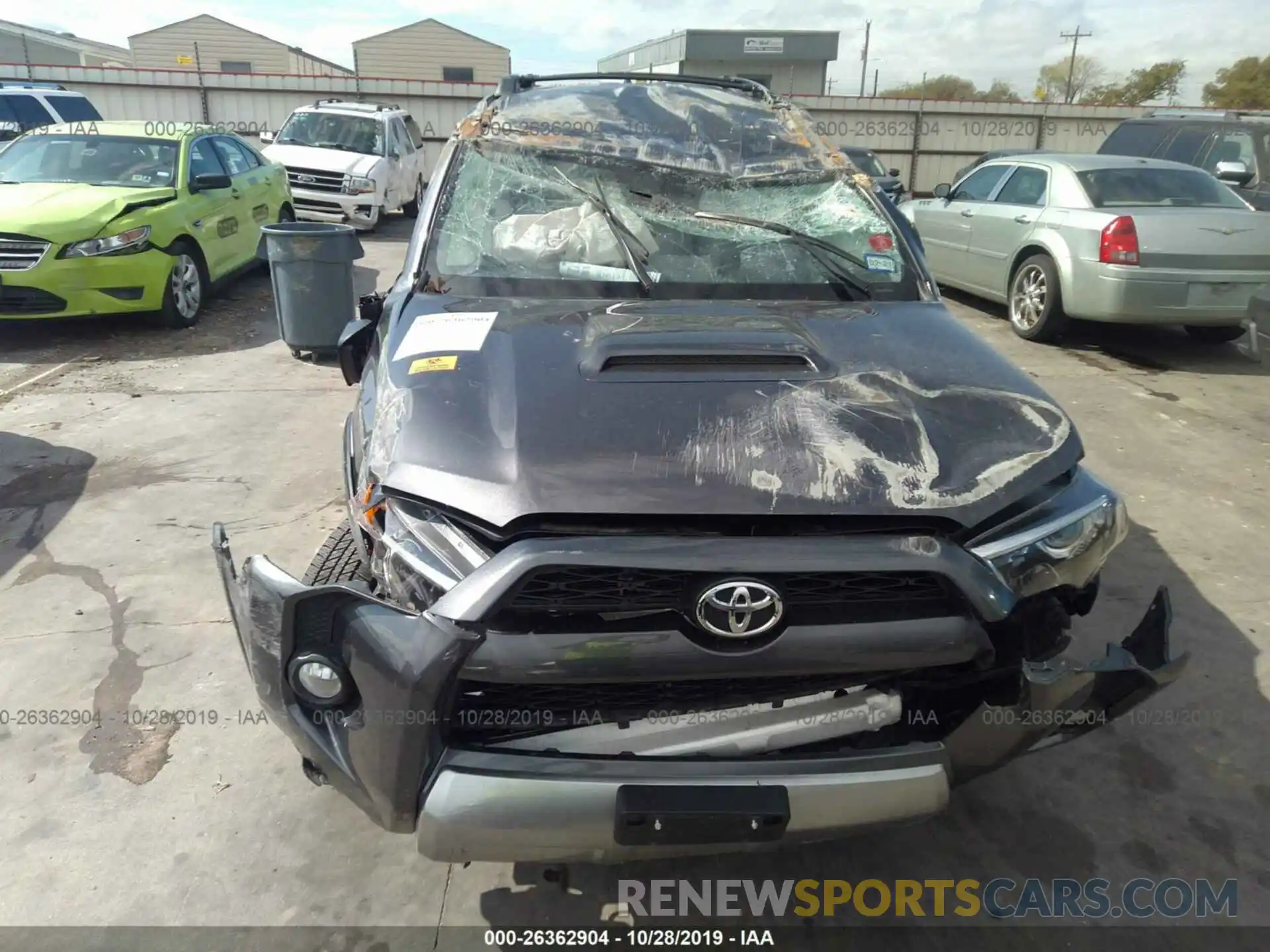 6 Photograph of a damaged car JTEBU5JR7K5656818 TOYOTA 4RUNNER 2019