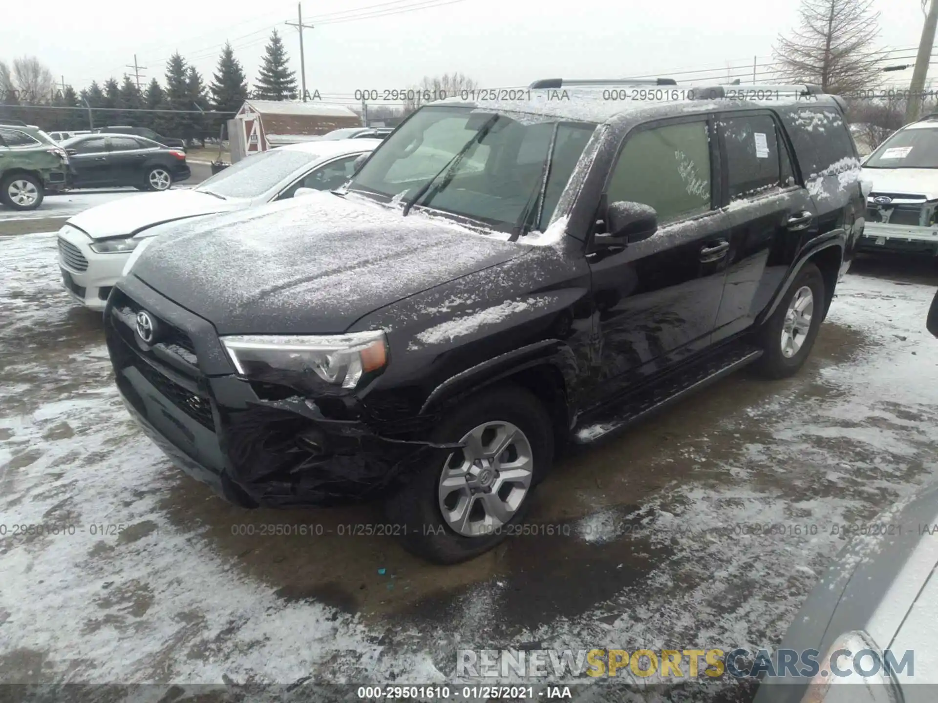 2 Photograph of a damaged car JTEBU5JR7K5660724 TOYOTA 4RUNNER 2019