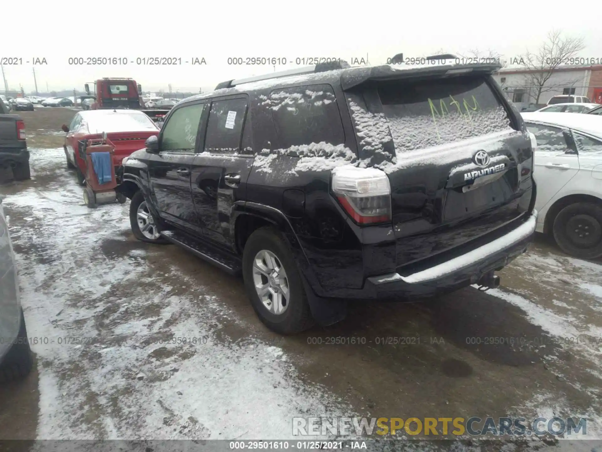 3 Фотография поврежденного автомобиля JTEBU5JR7K5660724 TOYOTA 4RUNNER 2019