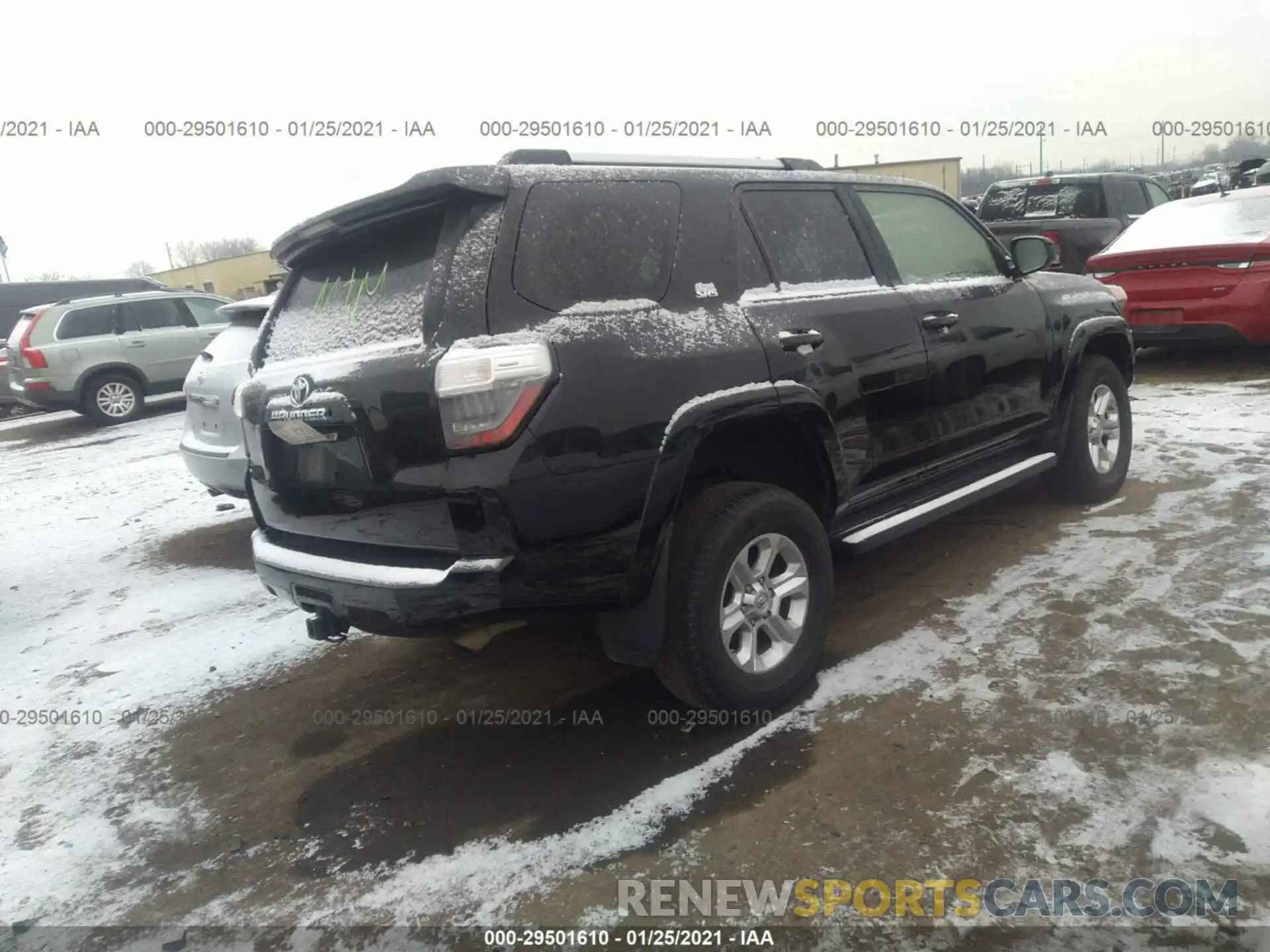 4 Фотография поврежденного автомобиля JTEBU5JR7K5660724 TOYOTA 4RUNNER 2019