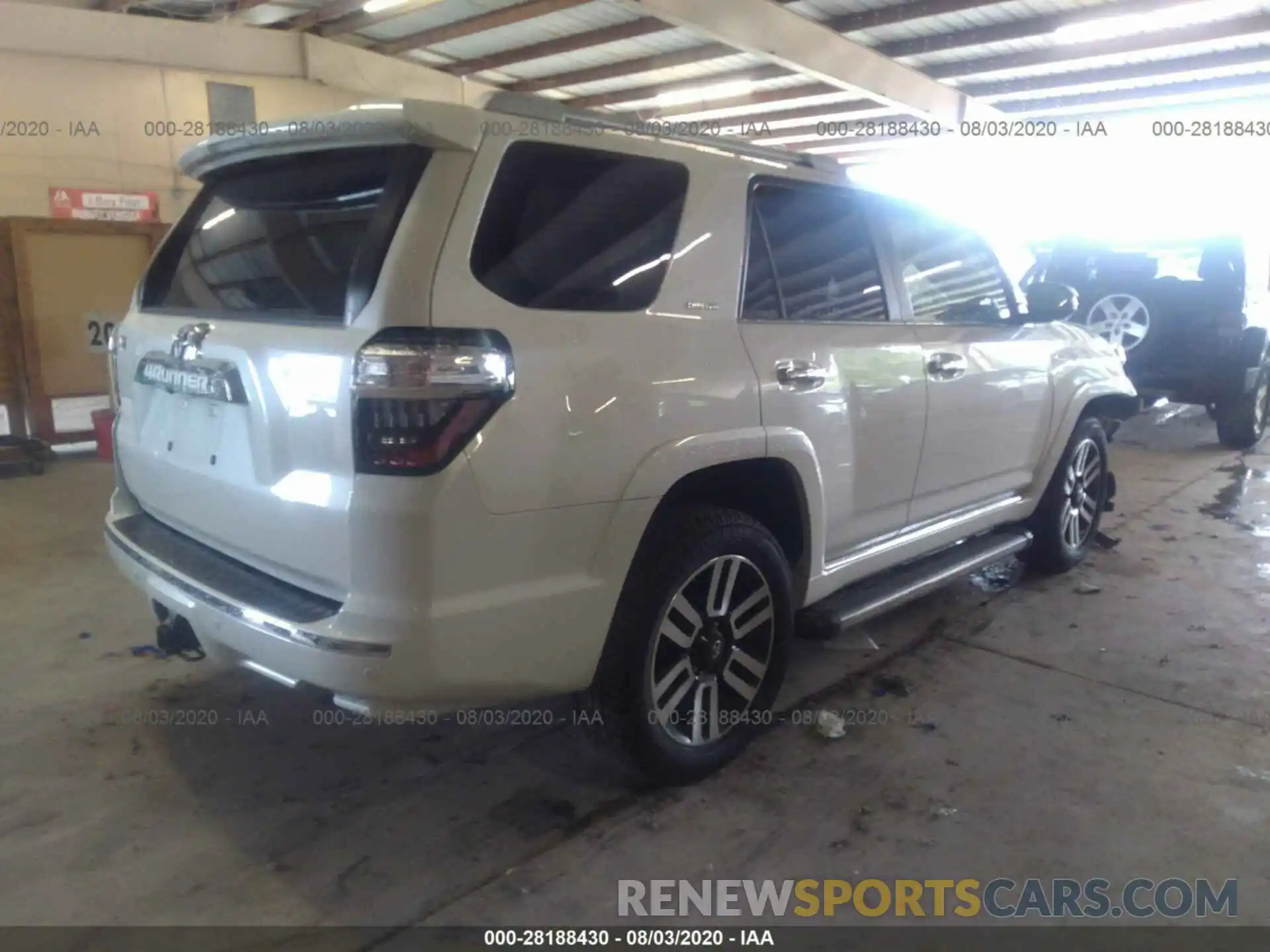 4 Photograph of a damaged car JTEBU5JR7K5661260 TOYOTA 4RUNNER 2019