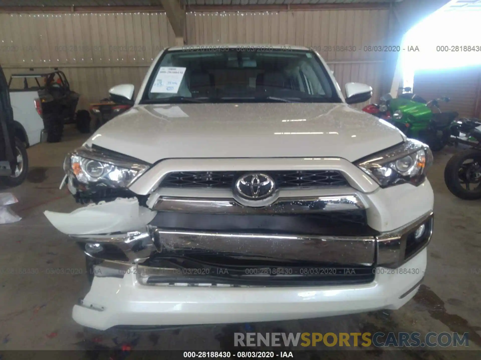 6 Photograph of a damaged car JTEBU5JR7K5661260 TOYOTA 4RUNNER 2019