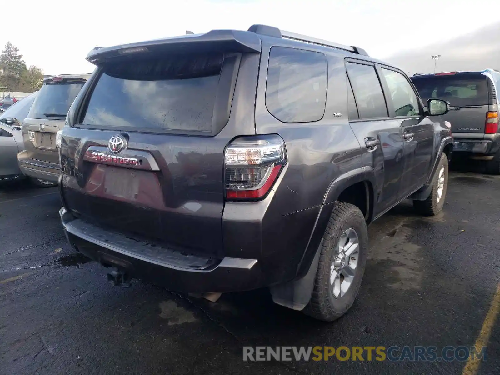 4 Фотография поврежденного автомобиля JTEBU5JR7K5662232 TOYOTA 4RUNNER 2019