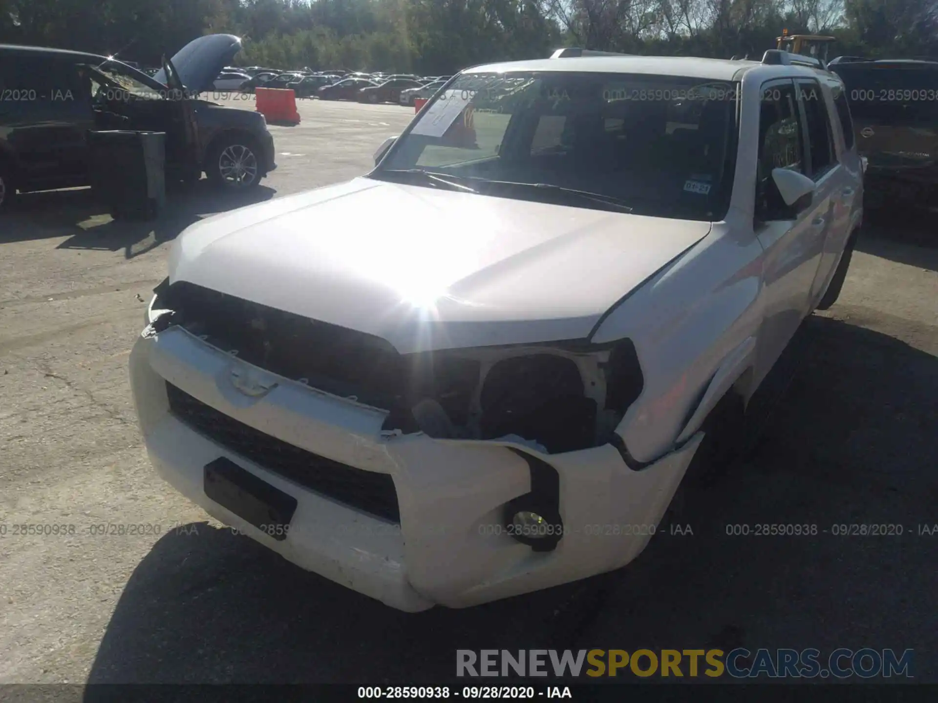 6 Photograph of a damaged car JTEBU5JR7K5662490 TOYOTA 4RUNNER 2019