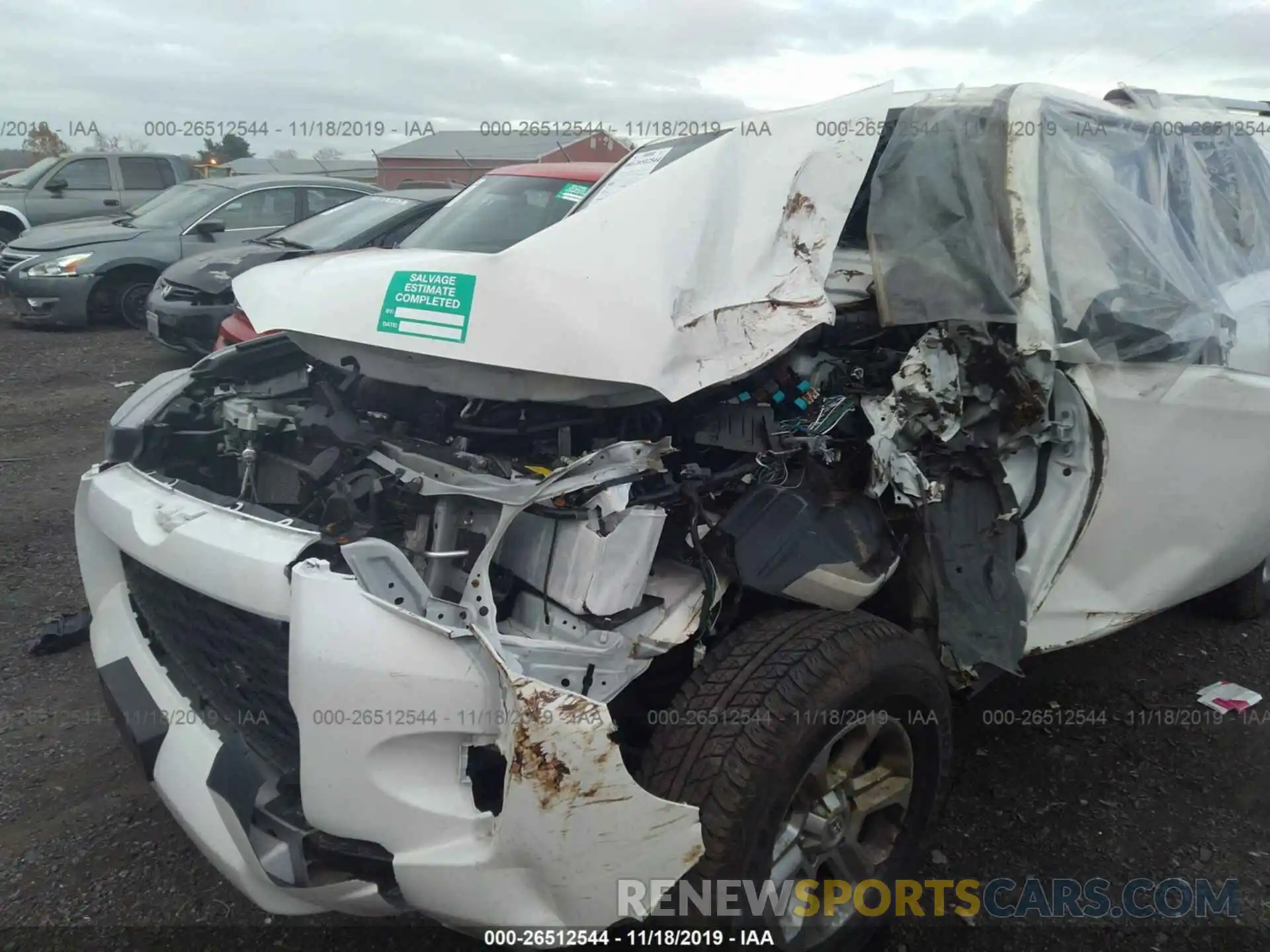 6 Photograph of a damaged car JTEBU5JR7K5663266 TOYOTA 4RUNNER 2019