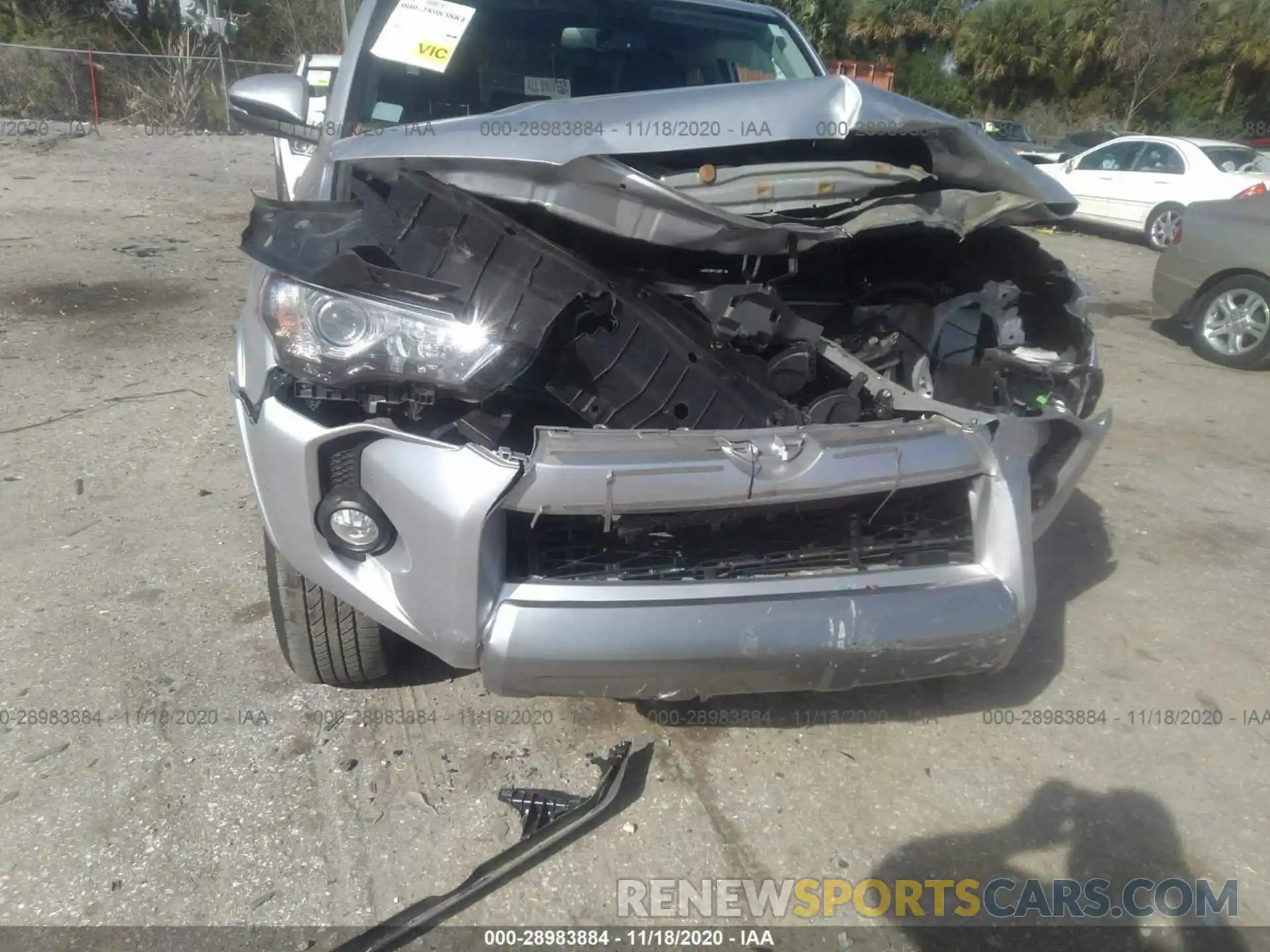 6 Photograph of a damaged car JTEBU5JR7K5664935 TOYOTA 4RUNNER 2019