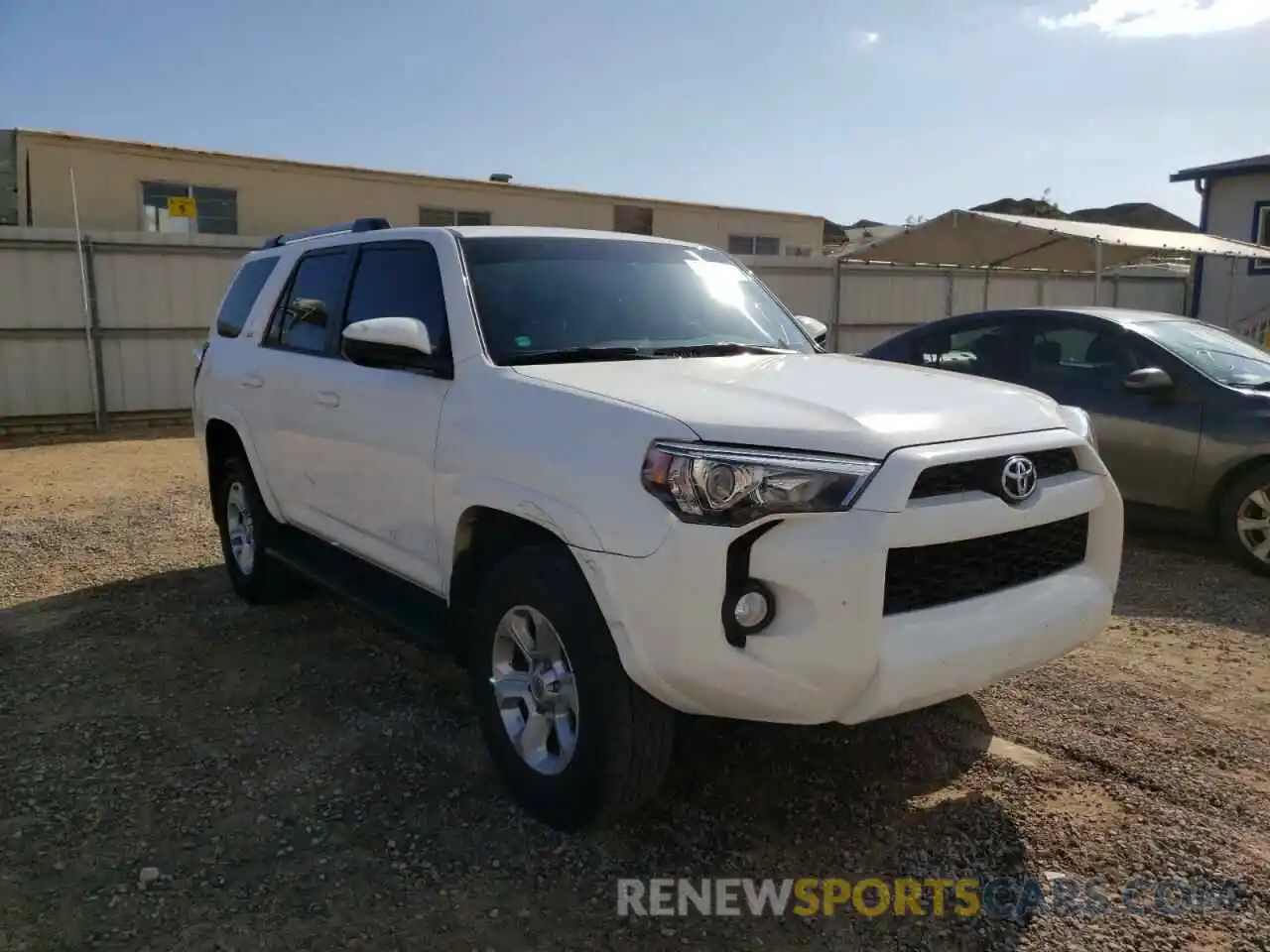 1 Photograph of a damaged car JTEBU5JR7K5664952 TOYOTA 4RUNNER 2019