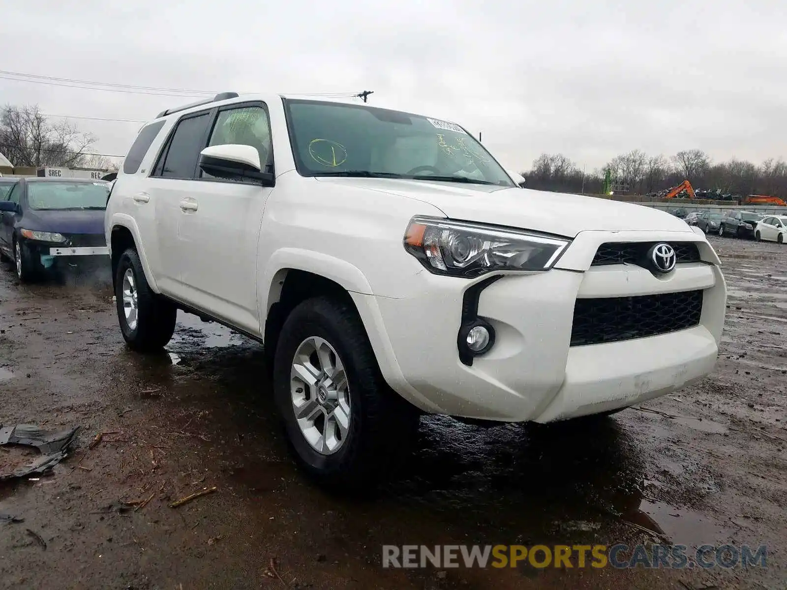 1 Photograph of a damaged car JTEBU5JR7K5665096 TOYOTA 4RUNNER 2019