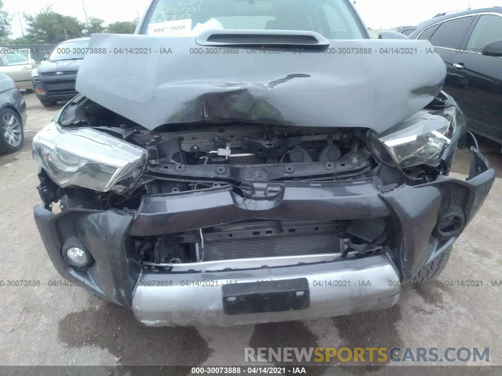 6 Photograph of a damaged car JTEBU5JR7K5667379 TOYOTA 4RUNNER 2019