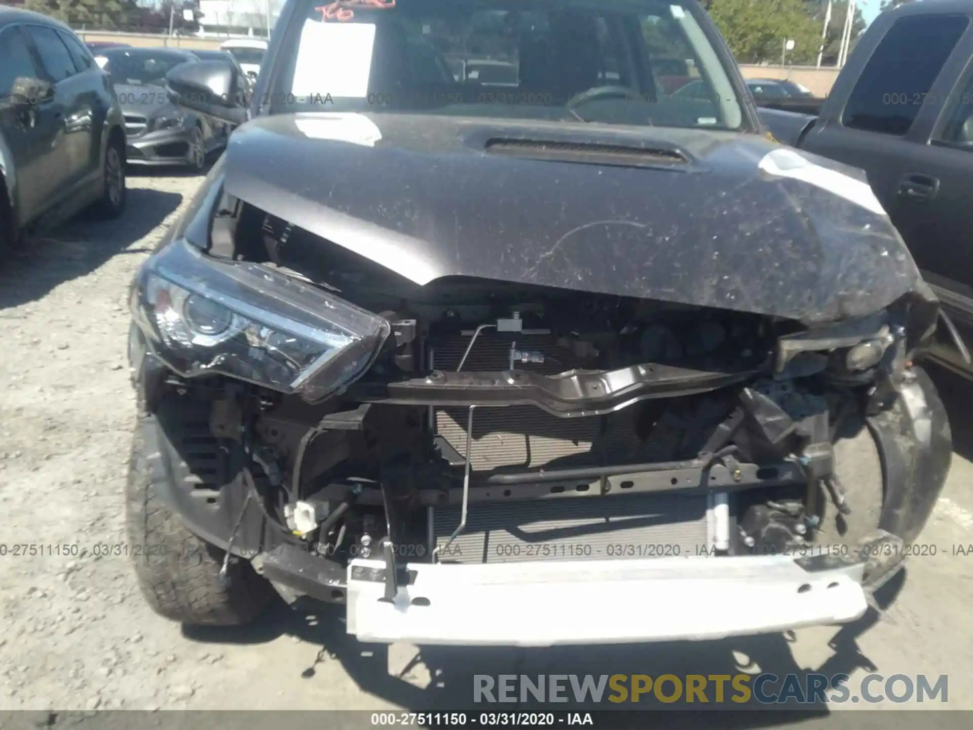 6 Photograph of a damaged car JTEBU5JR7K5667673 TOYOTA 4RUNNER 2019