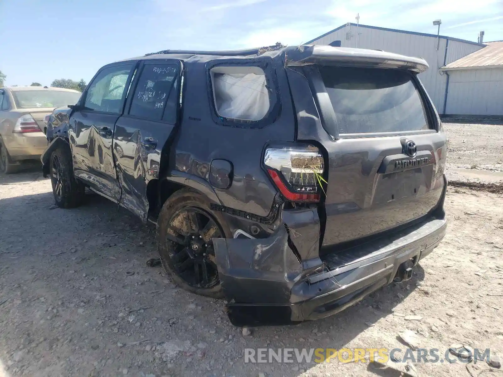 3 Фотография поврежденного автомобиля JTEBU5JR7K5671254 TOYOTA 4RUNNER 2019