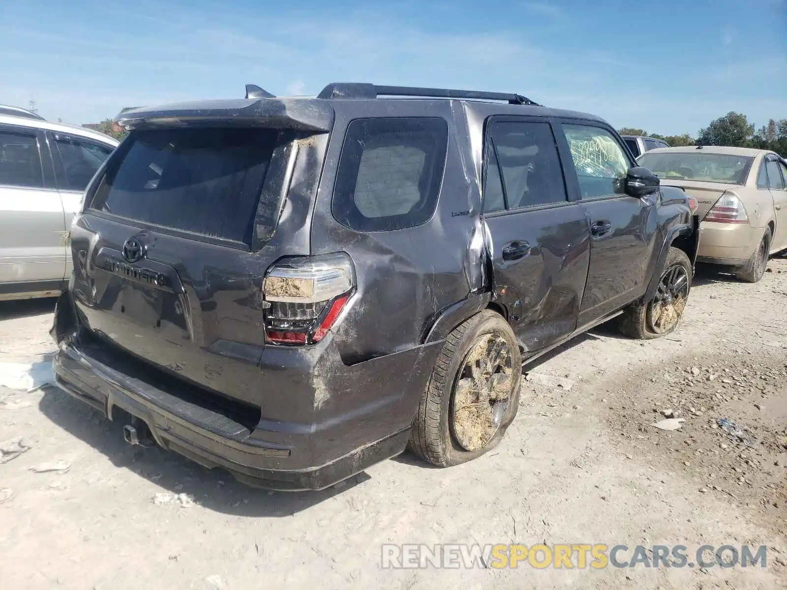 4 Photograph of a damaged car JTEBU5JR7K5671254 TOYOTA 4RUNNER 2019