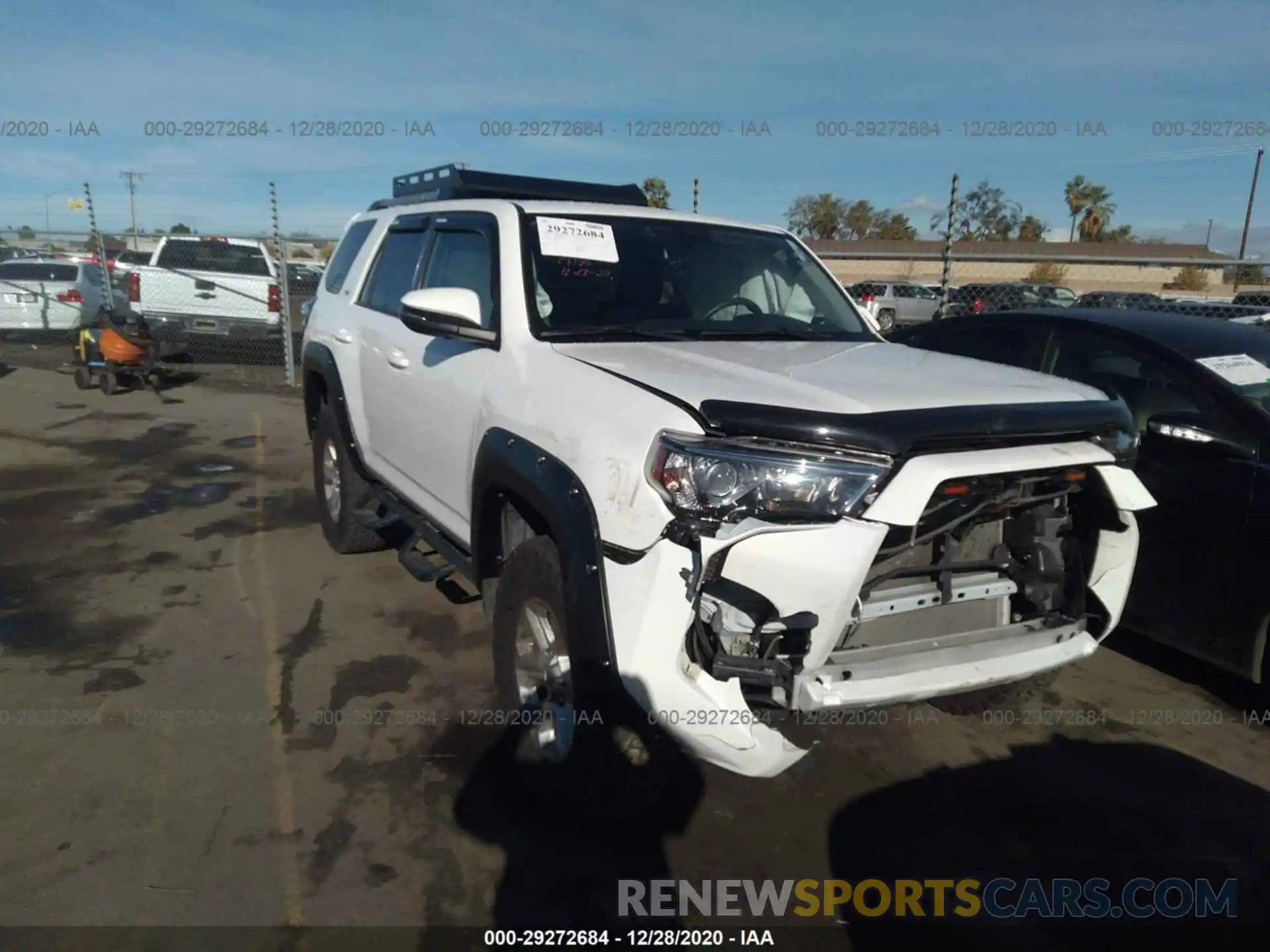 1 Photograph of a damaged car JTEBU5JR7K5672761 TOYOTA 4RUNNER 2019