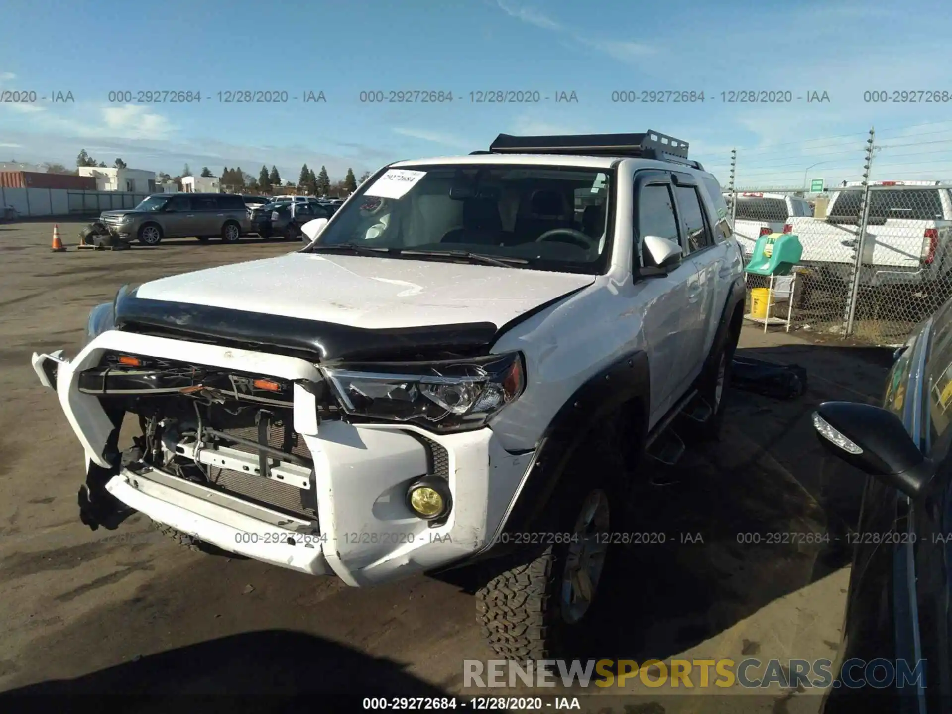 2 Photograph of a damaged car JTEBU5JR7K5672761 TOYOTA 4RUNNER 2019