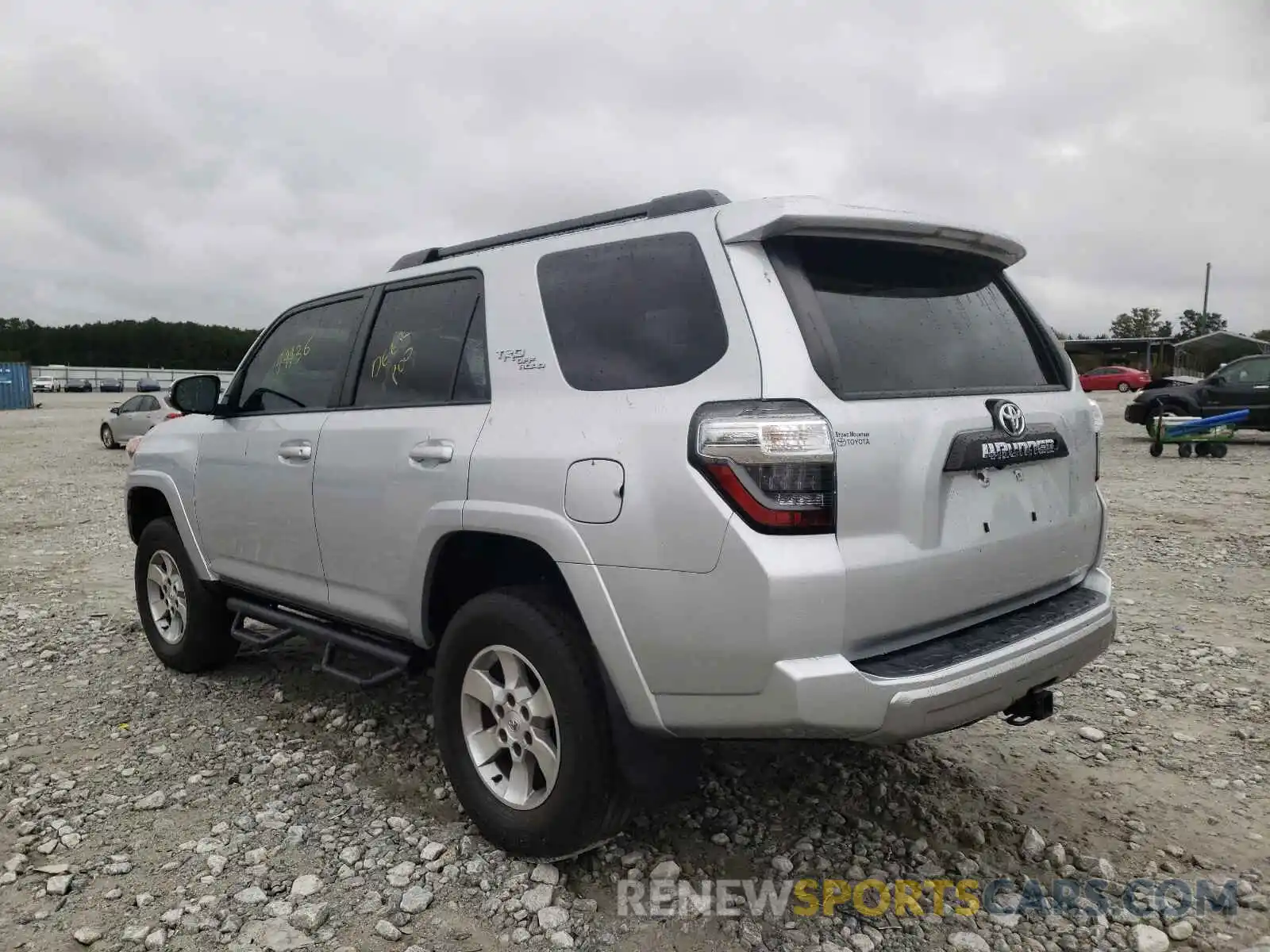 3 Фотография поврежденного автомобиля JTEBU5JR7K5674218 TOYOTA 4RUNNER 2019