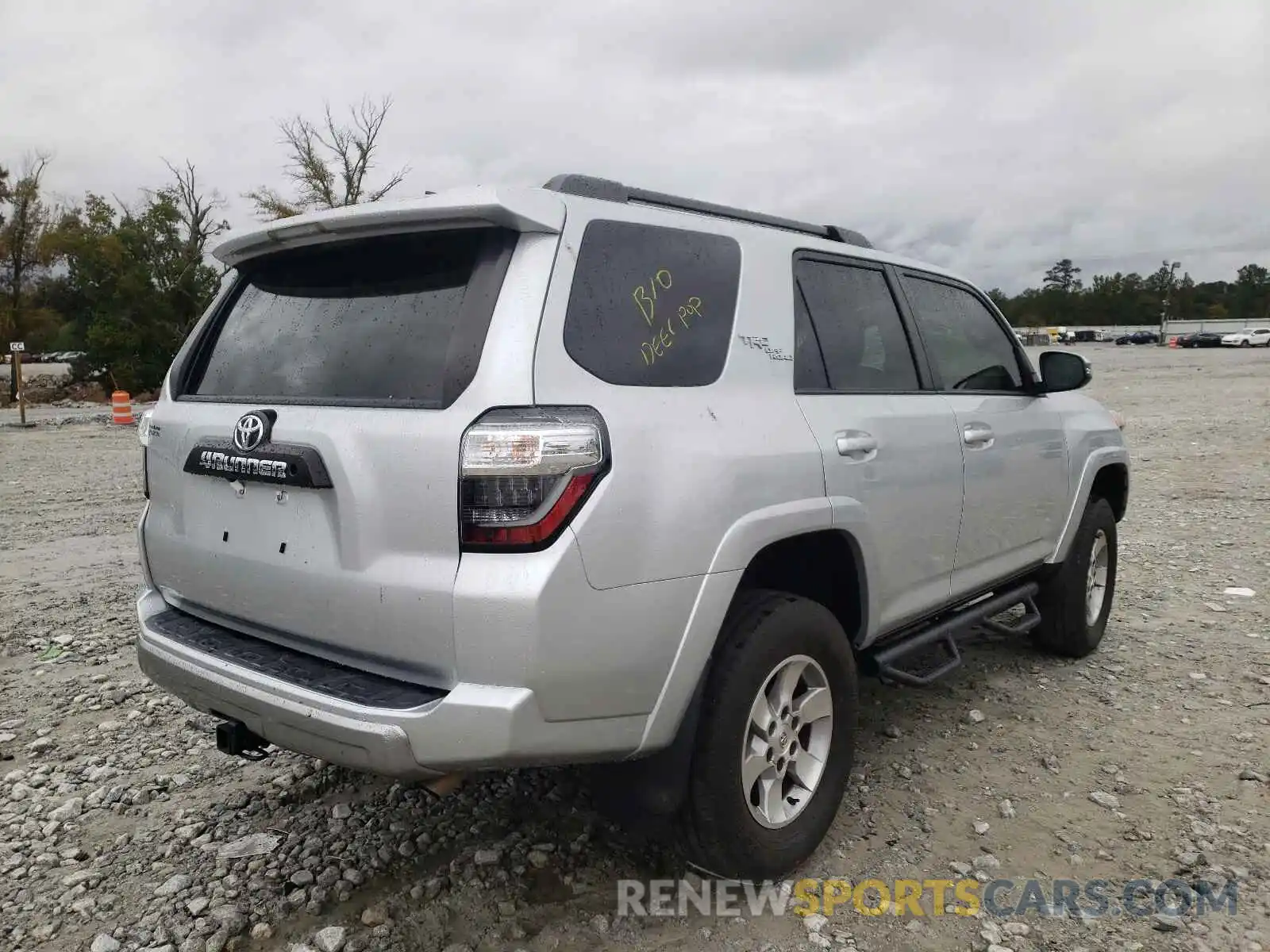 4 Фотография поврежденного автомобиля JTEBU5JR7K5674218 TOYOTA 4RUNNER 2019