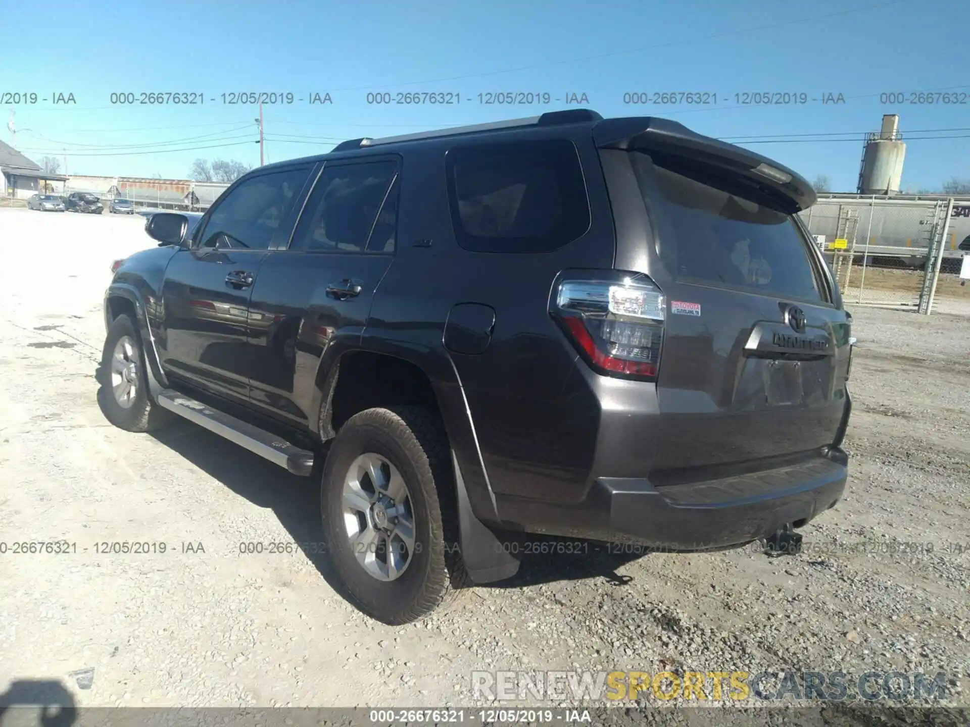 3 Photograph of a damaged car JTEBU5JR7K5676566 TOYOTA 4RUNNER 2019