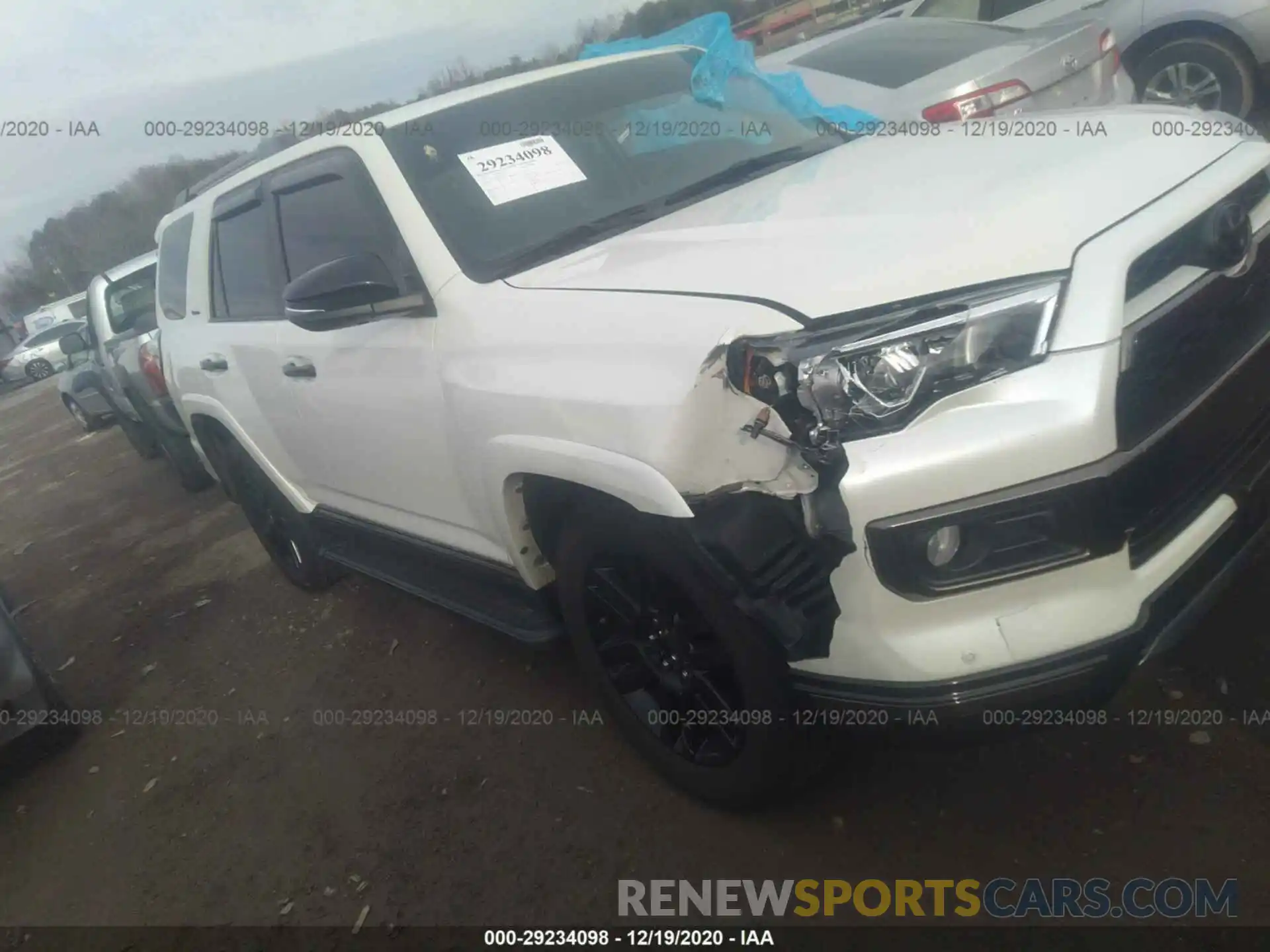 1 Фотография поврежденного автомобиля JTEBU5JR7K5677183 TOYOTA 4RUNNER 2019