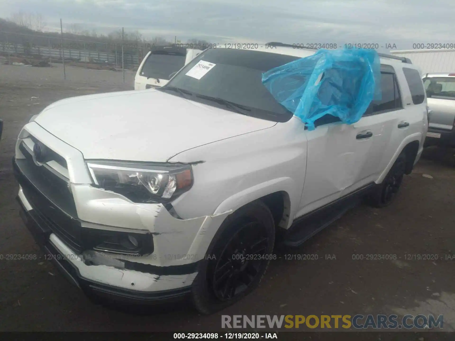 2 Фотография поврежденного автомобиля JTEBU5JR7K5677183 TOYOTA 4RUNNER 2019