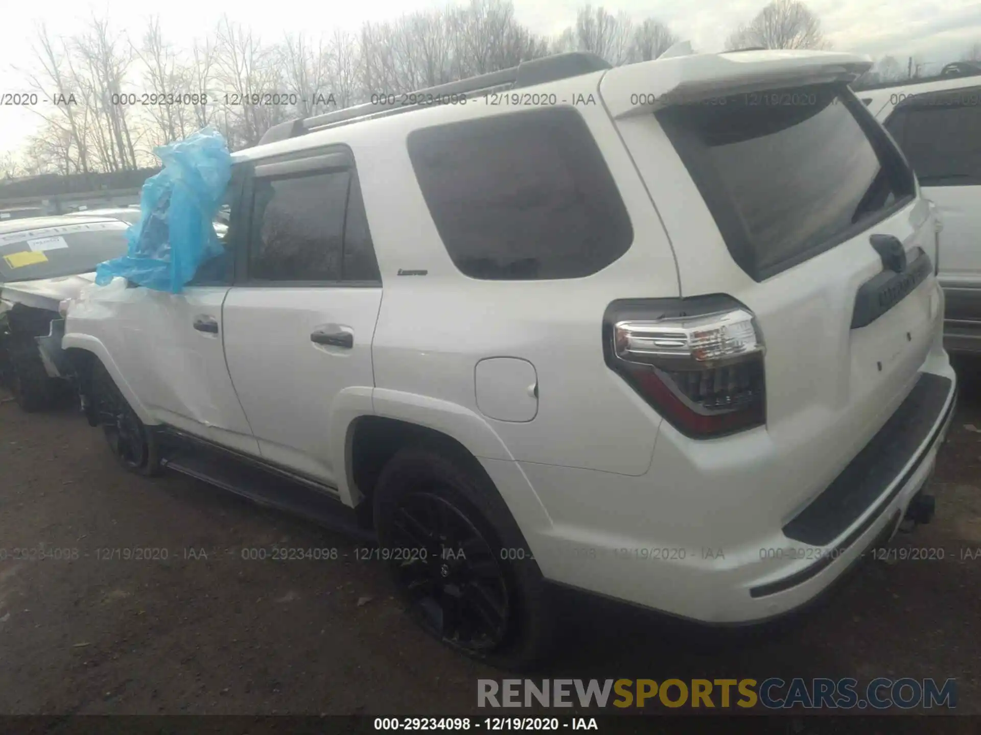 3 Фотография поврежденного автомобиля JTEBU5JR7K5677183 TOYOTA 4RUNNER 2019