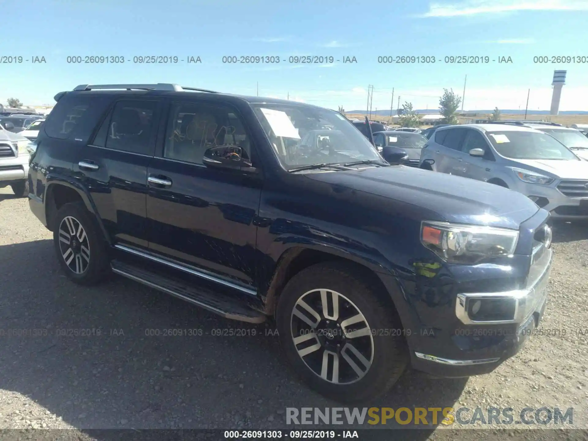 1 Photograph of a damaged car JTEBU5JR7K5678981 TOYOTA 4RUNNER 2019