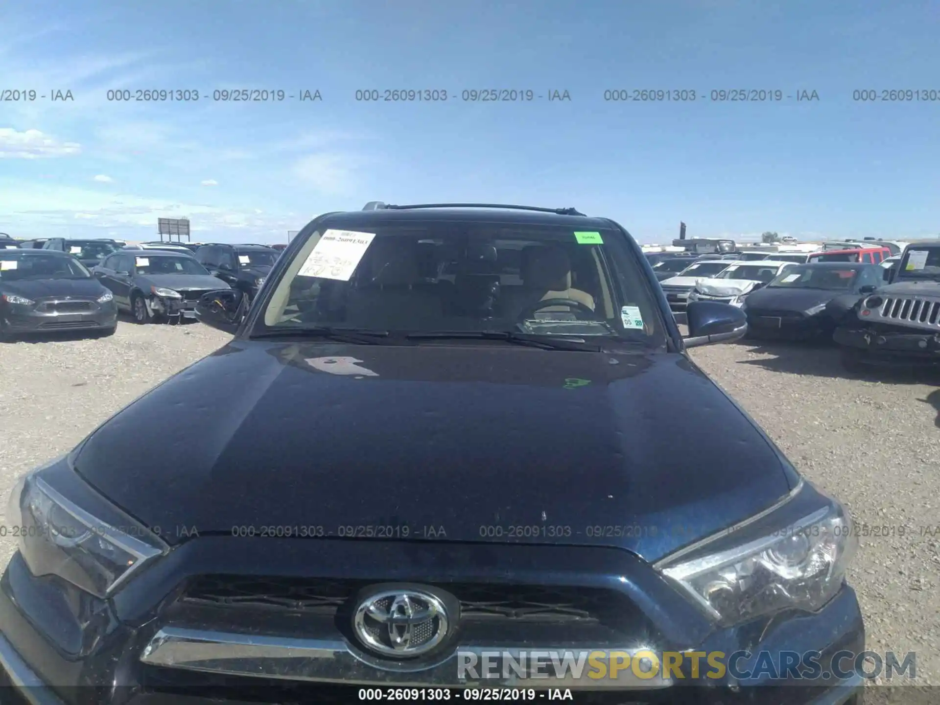 6 Photograph of a damaged car JTEBU5JR7K5678981 TOYOTA 4RUNNER 2019