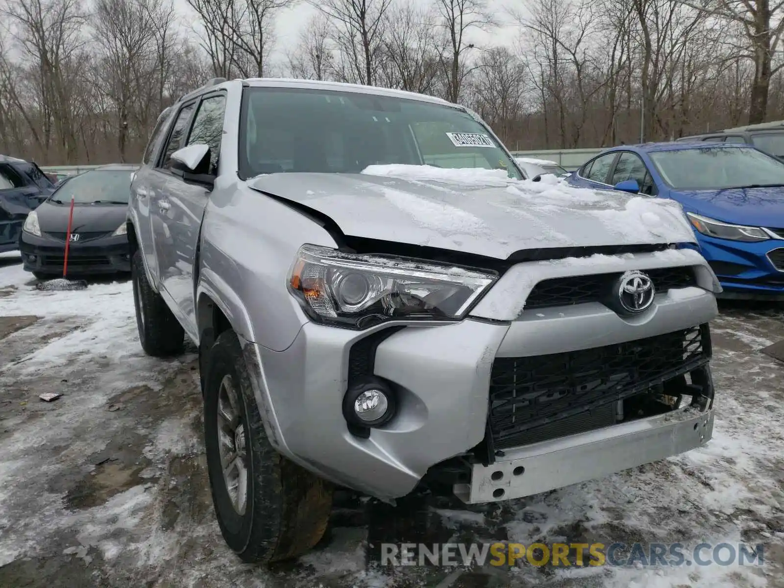 1 Photograph of a damaged car JTEBU5JR7K5679113 TOYOTA 4RUNNER 2019