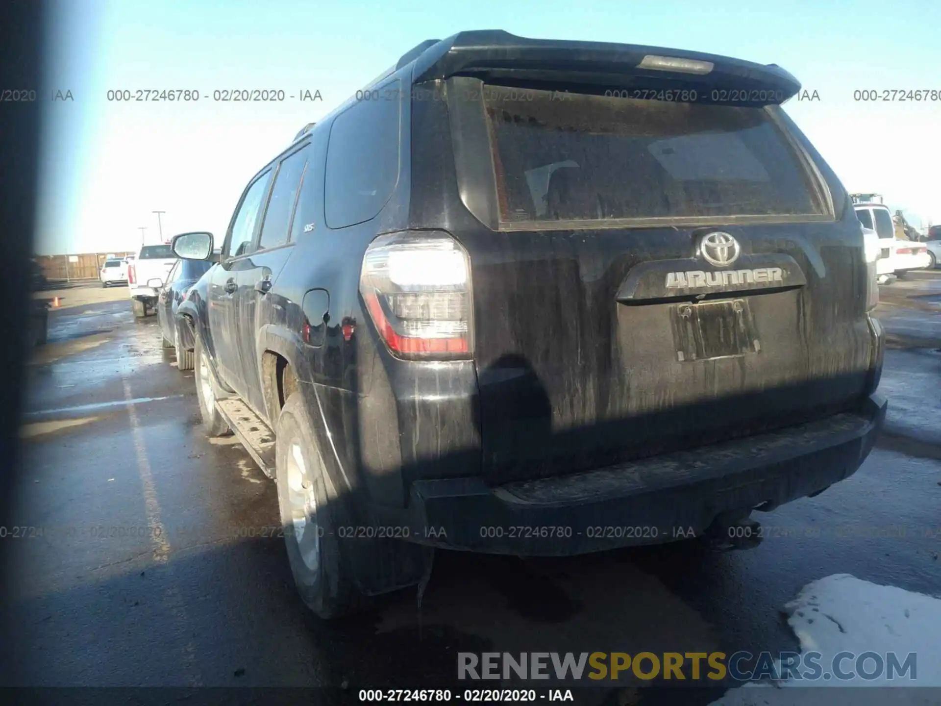 3 Photograph of a damaged car JTEBU5JR7K5679192 TOYOTA 4RUNNER 2019