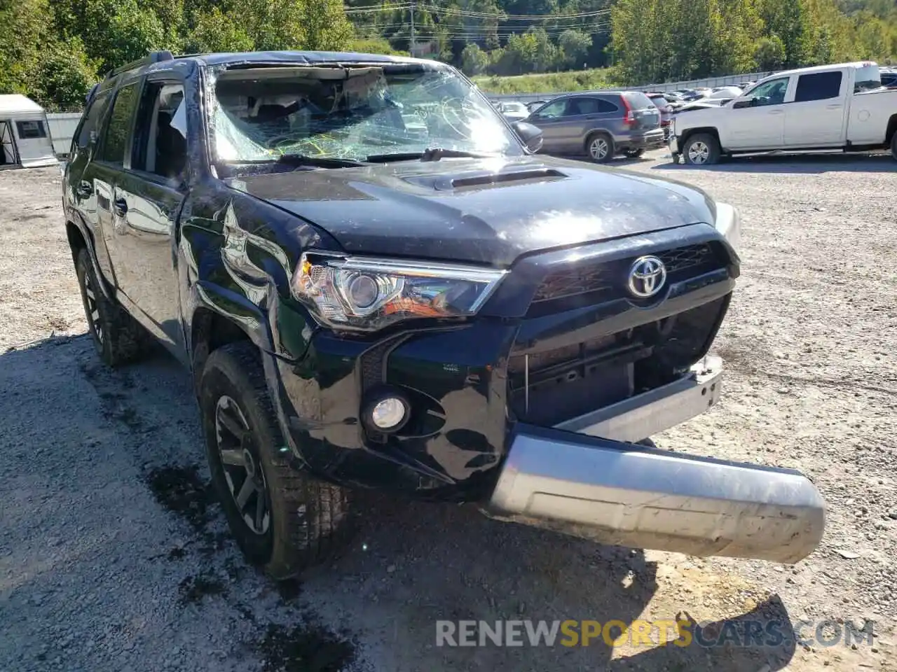 9 Photograph of a damaged car JTEBU5JR7K5679337 TOYOTA 4RUNNER 2019