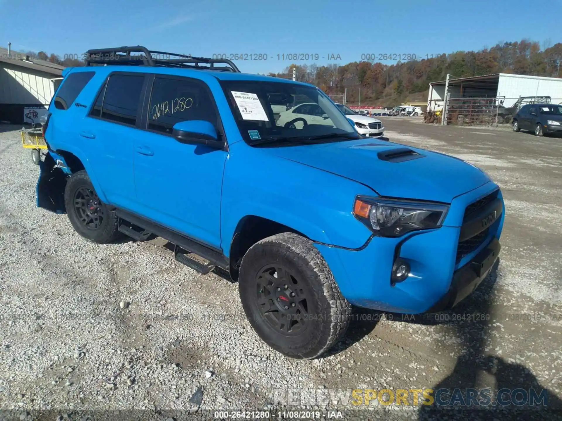 1 Photograph of a damaged car JTEBU5JR7K5679872 TOYOTA 4RUNNER 2019