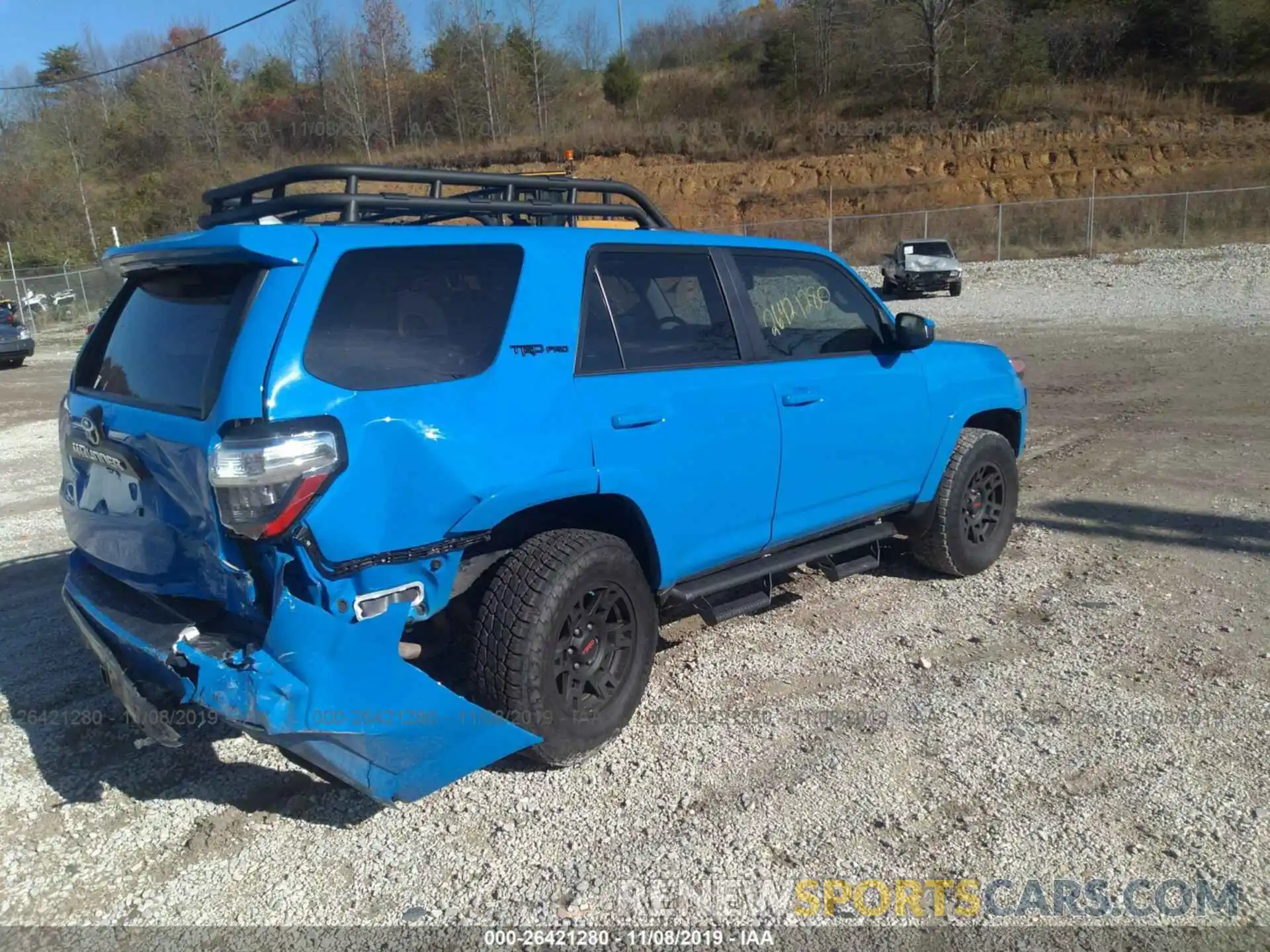 4 Фотография поврежденного автомобиля JTEBU5JR7K5679872 TOYOTA 4RUNNER 2019