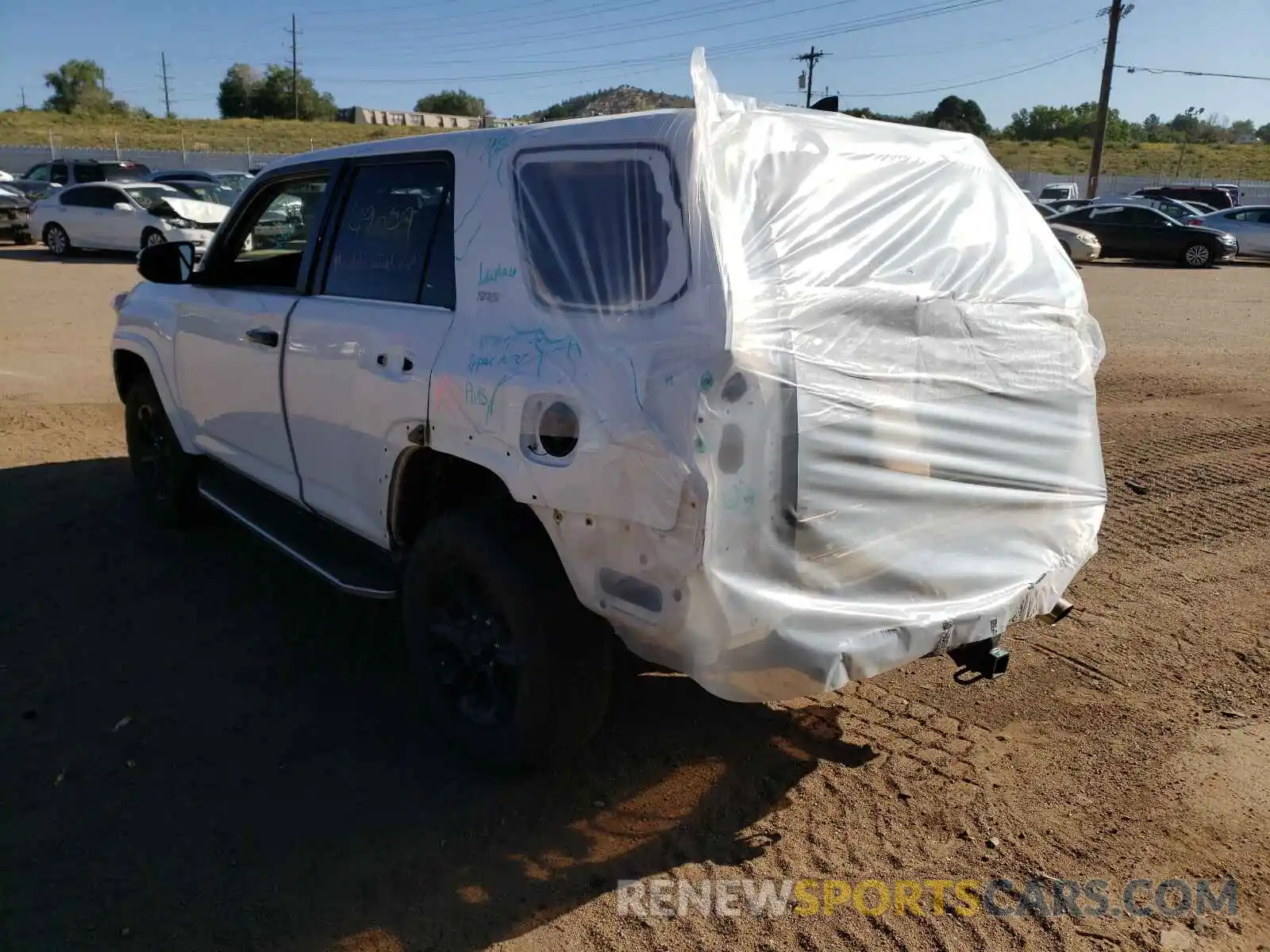 3 Photograph of a damaged car JTEBU5JR7K5682920 TOYOTA 4RUNNER 2019