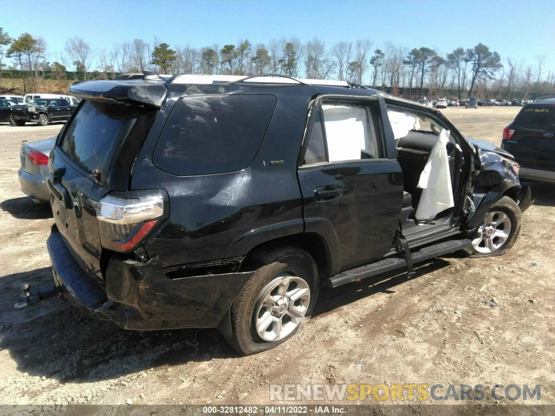 4 Photograph of a damaged car JTEBU5JR7K5683436 TOYOTA 4RUNNER 2019